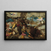 La Conversion de Saint Paul - Jacopo Tintoretto — gerahmtes Bild an der Wand