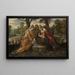 La Découverte de Moïse - Jacopo Tintoretto — gerahmtes Bild an der Wand