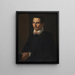 Portrait eines Mannes - Jacopo da Empoli — gerahmtes Bild an der Wand