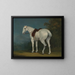Una cavalla grigia di signora - Jacques-Laurent Agasse — quadro incorniciato alla parete