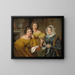 Madame Vieyres et ses filles - Jacques-Laurent Agasse — quadro incorniciato alla parete
