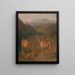 Vicuñas - Jacques-Laurent Agasse — framed artwork on a wall