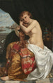 Vénitienne à sa toilette - Jacques-Louis-Jules David — vista dell’opera