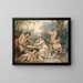 Nymphe e fauna - Jacques-Philippe Caresme — quadro incorniciato alla parete