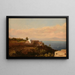 Italian Landscape - Jacques-Raymond Brascassat — framed artwork on a wall