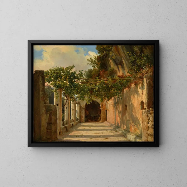 Tonnelle - Jacques-Raymond Brascassat — quadro incorniciato alla parete