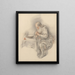 La Bénédiction - Jacques André Portail — gerahmtes Bild an der Wand