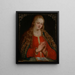 Marie dell'Annunciazione - Jacques Bellange — quadro incorniciato alla parete
