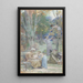 La Famille ou Le Travail - Jacques Ferdinand Humbert — framed artwork on a wall
