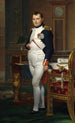 L'Empereur Napoleon in seinem Arbeitszimmer in den Tuileries - Jacques Louis David — Ansicht des Kunstwerks