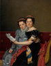 Die Schwestern Zénaïde und Charlotte Bonaparte - Jacques Louis David — Ansicht des Kunstwerks
