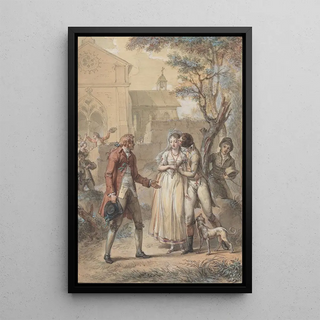 Jacques Louis Franois Touz - The Kiss Returned.webp