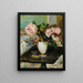 Blumen in einer Vase - Jacques-Émile Blanche — gerahmtes Bild an der Wand