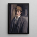 Portrait des Künstlers - Jacques-Émile Blanche — gerahmtes Bild an der Wand