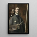 Autoritratto con Raphael de Ochoa - Jacques-Émile Blanche — quadro incorniciato alla parete