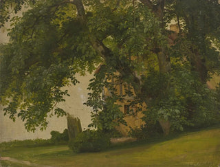 Jakob Becker - House behind trees.webp