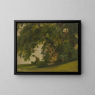 Jakob Becker - House behind trees.webp