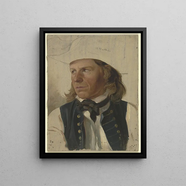 Jakob Becker - Junger Bauer in blauer Weste.webp