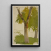 Baum - Jakob Becker — gerahmtes Bild an der Wand