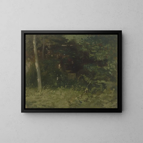 Turf - Jakob Becker — gerahmtes Bild an der Wand