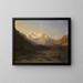 Piz d'Err - Jakob Joseph Zelger — quadro incorniciato alla parete