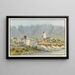 Bremgarten - Jakob Samuel Weibel — gerahmtes Bild an der Wand