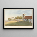 Island - Jakob Samuel Weibel — framed artwork on a wall