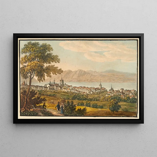 Jakob Samuel Weibel - Lausanne Ville capitale du Canton de Vaud.webp