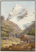 Le Wetterhorn - Jakob Samuel Weibel — Ansicht des Kunstwerks
