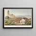 Limpach - Jakob Samuel Weibel — gerahmtes Bild an der Wand