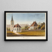 Münsingen - Jakob Samuel Weibel — gerahmtes Bild an der Wand