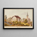 Oberbalm - Jakob Samuel Weibel — gerahmtes Bild an der Wand