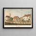 Seedorf - Jakob Samuel Weibel — gerahmtes Bild an der Wand