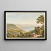Vista dei dintorni di Vevey da Chexbres - Jakob Samuel Weibel — quadro incorniciato alla parete
