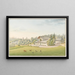 Vista del nuovo chalet di Vernand - Jakob Samuel Weibel — quadro incorniciato alla parete