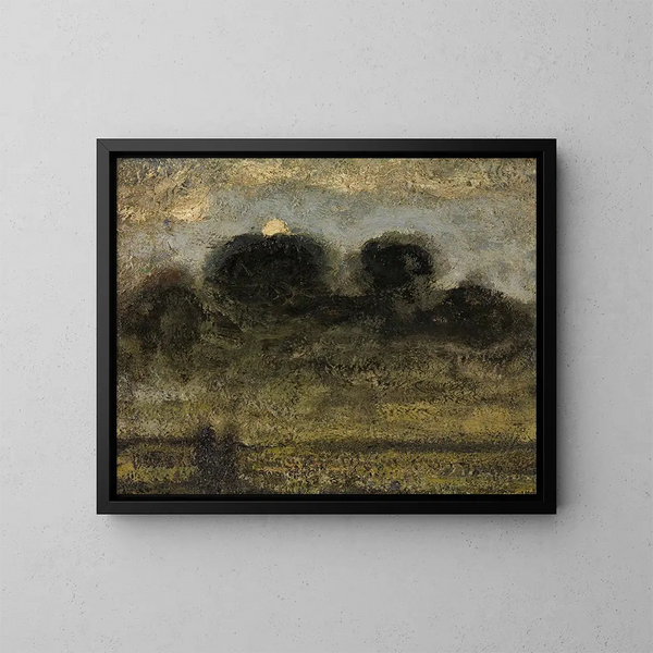 In den Schützengräben - Jakob Smits — gerahmtes Bild an der Wand