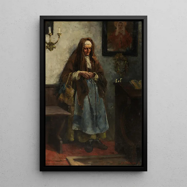 Jakub Schikaneder - In der Kirche.webp