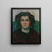 Una donna - Jalmari Ruokokoski — quadro incorniciato alla parete