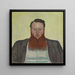 James Vibert scultore - Ferdinand Hodler — quadro incorniciato alla parete