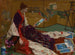 Caprice en violet et oro: L'écran doré - James Abbott McNeill Whistler — vista dell’opera