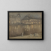 Grand Canal, Amsterdam, Notturno - James Abbott McNeill Whistler — quadro incorniciato alla parete