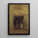 Die Tratscherinnen - James Abbott McNeill Whistler — gerahmtes Bild an der Wand