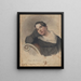 Eliza Williams - James Barton Longacre — gerahmtes Bild an der Wand