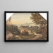Eton depuis les Brocas - James Bourne — gerahmtes Bild an der Wand