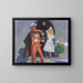 Cavalier - James C. Kulhanek — gerahmtes Bild an der Wand