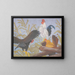 Vogel Fantasie - James C. Kulhanek — gerahmtes Bild an der Wand