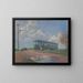 Haltestelle im Fernverkehr - James C. Kulhanek — gerahmtes Bild an der Wand