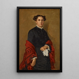 James Carroll Beckwith - Portrait of Mrs William C Bartlett.webp