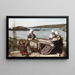 Donne dei pescatori bretoni - James Clarke Hook — quadro incorniciato alla parete