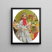 Studio in vendita - James Collinson — quadro incorniciato alla parete